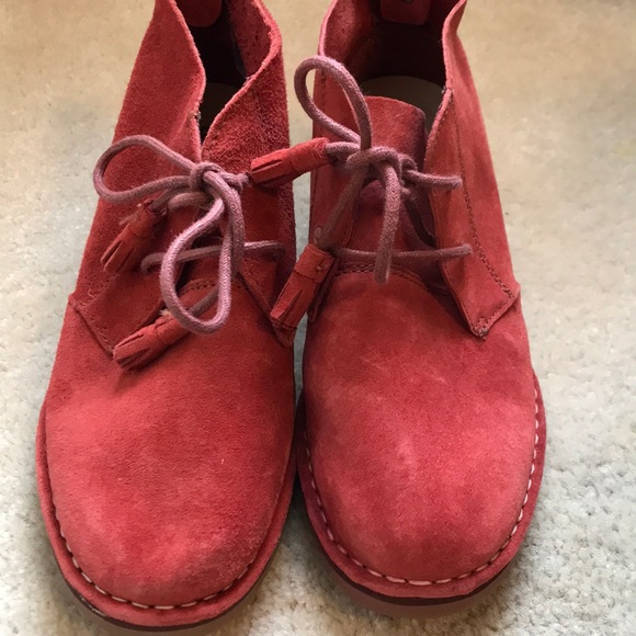 Hush Puppies Shoes - Hush Puppies Burnt Orange Ankle Boot